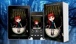 The book cover for Spooky Stories by Eldritch Black