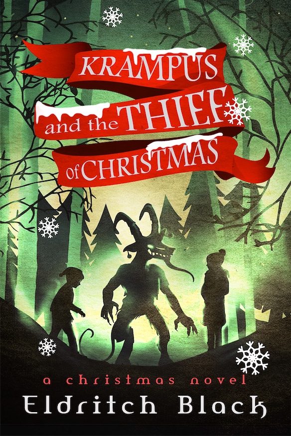 The Book Cover for Krampus & The Thief Of Christmas