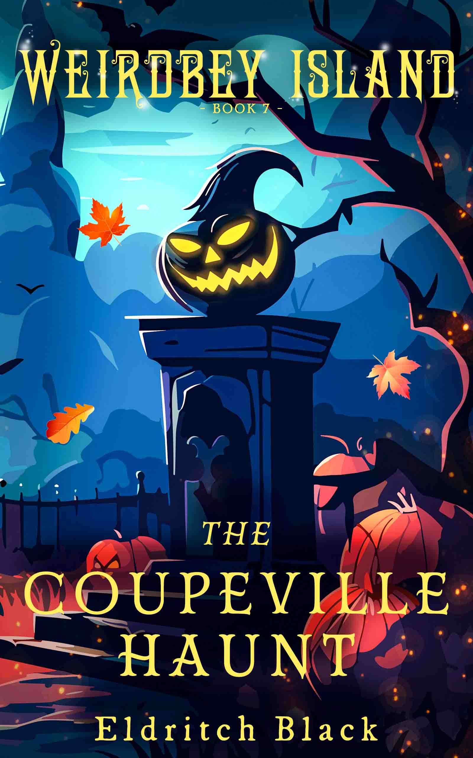 The book cover for The Coupeville Haunt by Eldritch Black