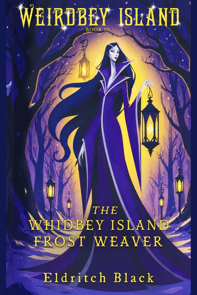 The cover for The Whidbey Island Frost Weaver by Eldritch Black
